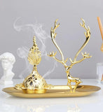 Incense burner with deer مبخرة مع غزال