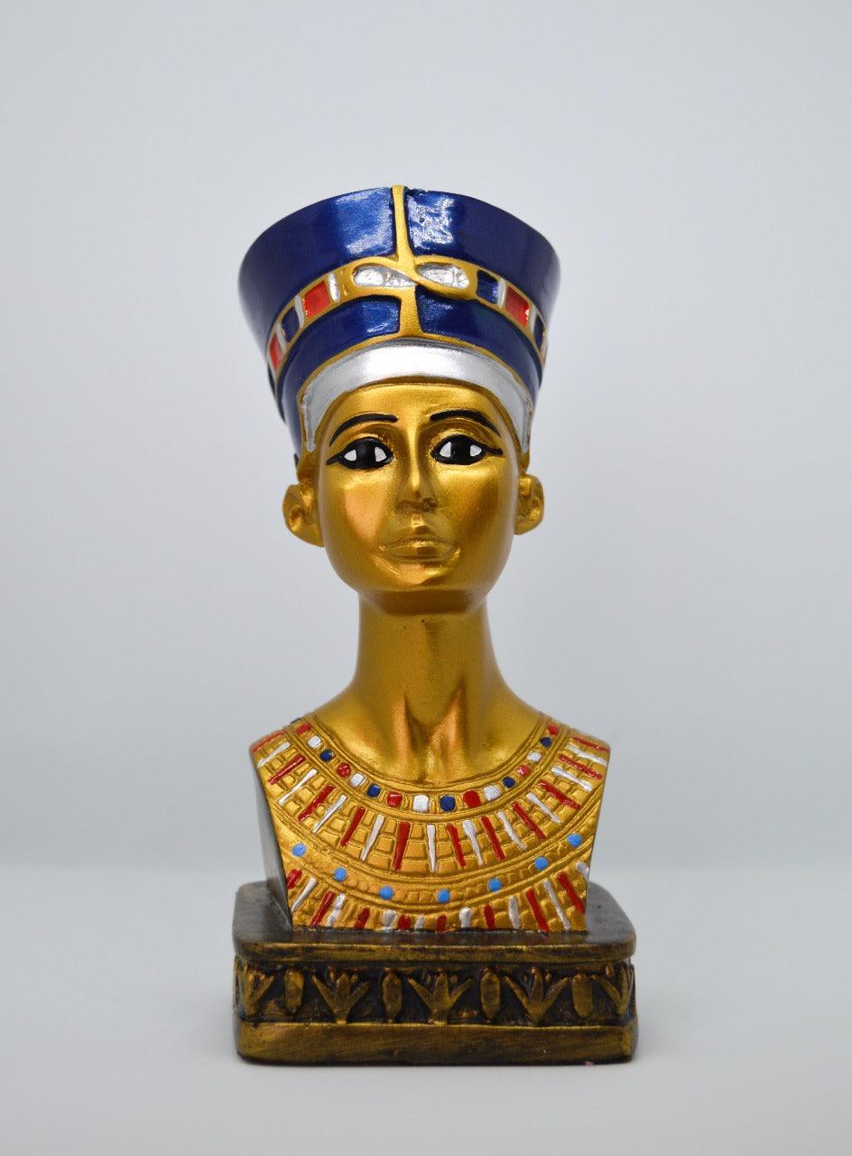 Bust of Queen Nefertiti  تمثال نصفي للملكة نيفرتيتي - ShebaEU - متجر سبأ
