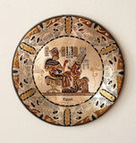 Egyption Handcrafted copper wall plate   لوحة حائط نحاسية مصنوعة يدويًا
